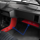 Tofaş Şahin Doğan Kartal Torpido Orta Konsol Yan Kaplama Koruma Halısı ve Torpido Alt Sehpa Örtüsü thumbnail 2