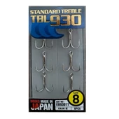 Hayabusa TBL 930 Premium Nikel No:8 Üçlü İğne 6'lı Paket - 1