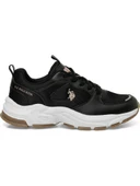 U.S.POLO ASSN.SORLEY 5FX SİYAH COMFORT CASUAL ANATOMİK SPOR AYAKKABI - 3