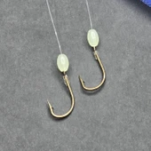 Köstek Hazır Takım - Fishack - Üç İğneli - Glow Boncuklu - 2'li thumbnail 4