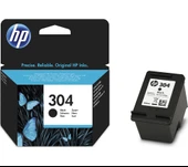 HP 304 Siyah Mürekkep Kartuşu 120 Sayfa (N9K06AE) - 1