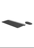 Logitech MK470 Kablosuz İnce İngilizce Q Klavye + Mouse Seti - 4