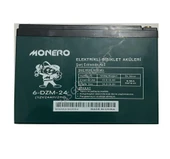 Hsgl Elektrikli Bisiklet Şarj Edilebilir Jelli Akü Batarya 4 x 12v 24AH /2hr  6-DZM-24 4 adet akü monero - 4