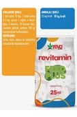 Hs Tarım Revitamin Feed Plus - Et ve Süt Verim Artırıcı Yem Katkı 25 KG Kraft - 4