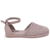 Dagoster DZA07-1155198 Ten Triko Günlük Babet Kadın Ayakkabı - 2