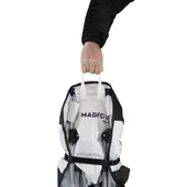 Madfox Moonchair Deluxe Katlanır Kamp Sandalyesi Siyah/Gri - 6