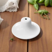 8 Adet Plastik Kulp Beyaz Bombeli Düğme Mobilya Mutfak Dolap Dolabı Tek Vidalı Çekmece Kulbu Kulpları thumbnail 6