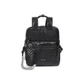 Parlak Kumaş Küçük Boy Askılı Kadın Sırt Çantası 3250 thumbnail 4