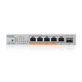 ZYXEL XMG-105HP 5 PORT 2.5G + 1G SFP+ 70W PoE++ MULTIGIGABIT YONETILEMEZ DESKTOP SWITCH - 5