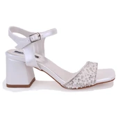 Dagoster DZA07-3371040 Sedef Klasik Topuklu Kadın Ayakkabı - 2