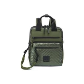 Parlak Kumaş Küçük Boy Askılı Kadın Sırt Çantası 3250 thumbnail 4