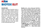 Hs Tarım Retox Biotox Elit 25 Kg Kraft - Hayvan Kızgınlık Artırıcı - Tırnak Problemi Önleyici - 2