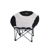 Madfox Moonchair Deluxe Katlanır Kamp Sandalyesi Siyah/Gri - 2