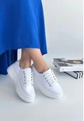 Carin Beyaz Keten Bağcıklı Spor Ayakkabı thumbnail 2