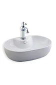 LENA TEZGAH ÜSTÜ ÇANAK LAVABO E-4108 BEYAZ - 6