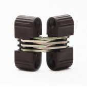 AKORDİON KIRMA MASA MENTEŞESİ KAHVE 10MM - 1