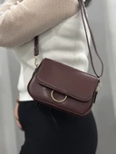 Kahve cilt mossi çanta - 1