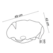 LENA TEZGAHÜSTÜ LAVABO EY-9104 - 3