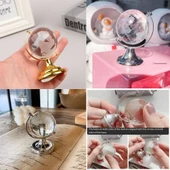 Kristal Büyük Boy Cam Dünya Küresi - 1