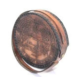Deri Kılıflı Pirinç Pusula 15751a - 2