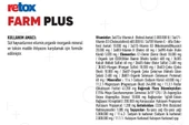 Hs Tarım Retox Farm Plus Süt Hayvanlarına Özel By Pas Içerikli Tamponlayıcı Etkili Premiks 25 kg Kraft - 5