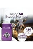 Hs Tarım RELAC 50 Buzağı Maması %50 Yağsız 25 KG Kraft - 1