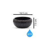 Omnipazar KRS-610 Dekoratif Küçük Aranjman Kaktus Sukulent Saksı 0.7 Litre thumbnail 10