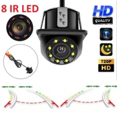 YATE10 8 IR Ledli Gece Görüşlü Dinamik Çizgili Geri Görüş Kamerası - 1