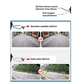 Yate10 Kontrol Edilebilir Ön-Arka Tampon Kamera - 5