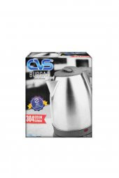 Cvs Dn 2318 Burgaz Çelik Gövdeli 1800W Kettle Gri Renk thumbnail 7