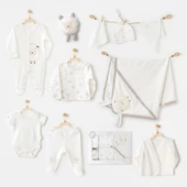 Eterelle Andywawa Ac25561 Newborn Set Tinny Ships 10'lu Hastane Çıkışı Ekru - 1