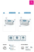 Seoul Buzdolabı Ürün Saklama Kabı 2'li Set 1200-2000 Ml. - 3