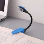 Kitap Okuma Işığı Led Booklight Kıskaçlı Pilli Model Led Işık - 2