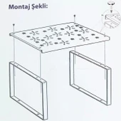 Metal Dolap İçi Raf Düzenleyici thumbnail 5