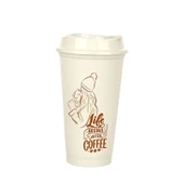 Kahve Bardağı - Kapaklı Krem 473 Ml - 2