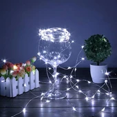 Peri Led Işık 10  Metre Beyaz Dekor Lambası 100 Ledli - 1