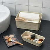 IKEA NOJIG DÜZENLEME SAKLAMA KUTUSU BEJ  20x25x10 cm - 4