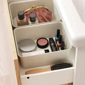 IKEA NOJIG DÜZENLEME SAKLAMA KUTUSU BEJ  20x25x10 cm - 2