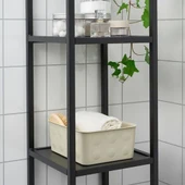 IKEA NOJIG DÜZENLEME SAKLAMA KUTUSU BEJ  20x25x10 cm - 3