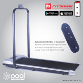 POOL Sport Hz-1201 Akıllı Bluetooth Koşu Bandı (MOBİLE APP ''FİTSHOW'') HZ-1201 - 2