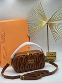 MIU MIU ARCADİE MATELASSE NEW BAG 13/24 CM (2) - 1