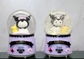 Kuromi Işıklı Müzikli Kar Küresi Orta Boy Alk3044 - 1
