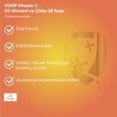 VOOP C Vitamini, D3 Vitamini Ve Çinko 20 Saşe - 3