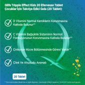 Qlife Tripple Effect Kids D Vitamini + C Vitamini + Çinko 20 Efervesan Tablet - 6