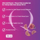 Qlife Multivitamin + Mineral Kids Şurup 150 cc - 4