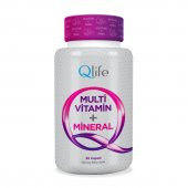Qlife Multivitamin Mineral 30 Kapsül - 1