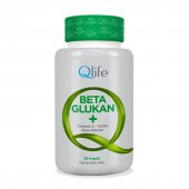 Qlife Beta Glukan Vitamin C - Çinko - Kara Mürver 30 Kapsül - 1