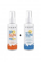 VOOP Güneş Kremi SPF 50+ 150 ml + VOOP Güneş Sonrası Kremi Co Q10 150 ml - 1