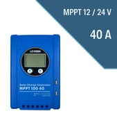 LEXRON 40A MPPT ŞARJ KONTROL CİHAZI (REGÜLATÖR) - 1