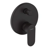 Hansgrohe Vernis Blend Ankastre Banyo Bataryası Satin Siyah 71466670 - 1